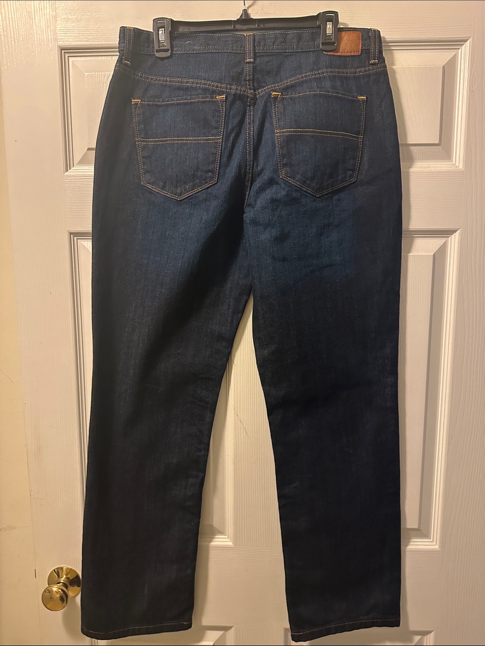 Women’s Tommy Hilfiger Dark Blue Straight-Leg Denim Jeans - Size 12
